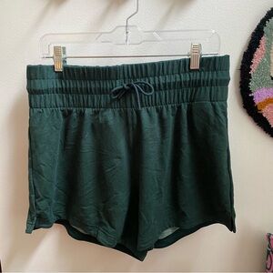 Dark Green Women's Shorts